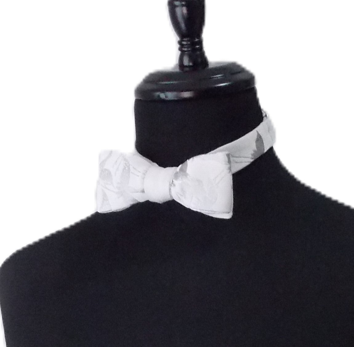 Custom listing for Ayanna Thank you! Dress top silk brocade + pre-tied Bow tie
