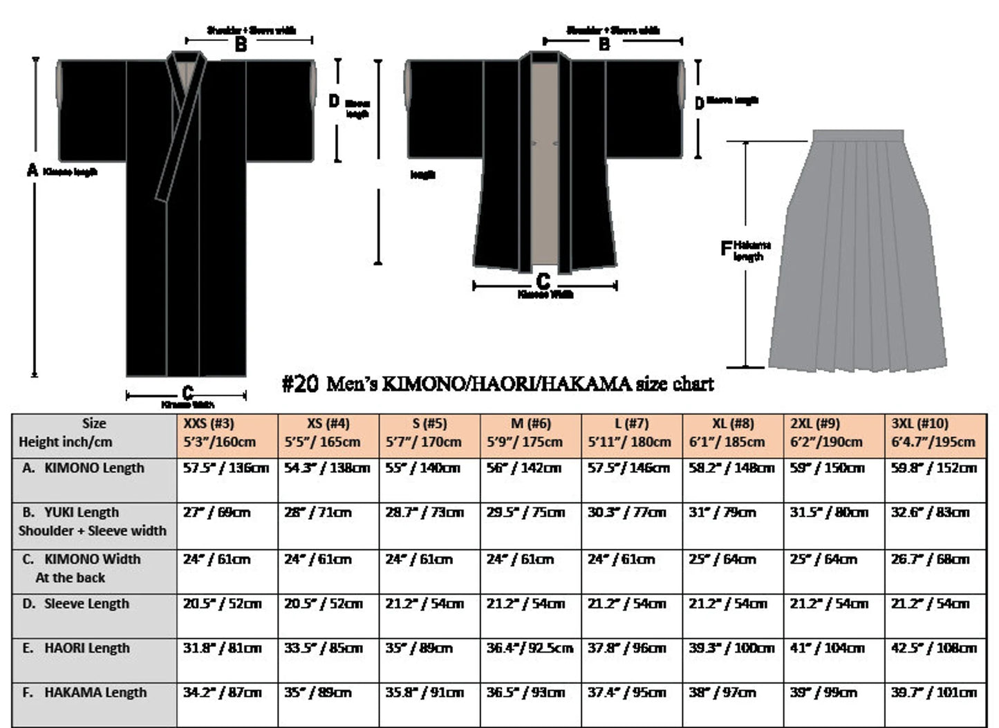 Kimono homme L XL Ensemble quatre pièces #21 MONTSUKI Hakama Kimono Haori Juban Rayure gris noir taille l xl prêt à être expédié