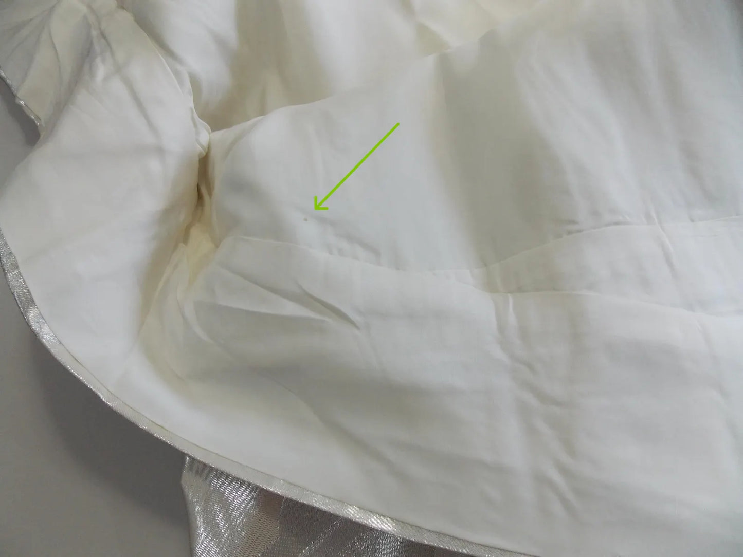 UCHIKAKE Hochzeit Kimono Robe Seide Gold Brokat weiß Platin Silber Elfenbein Kranich Größe frei Versandfertig