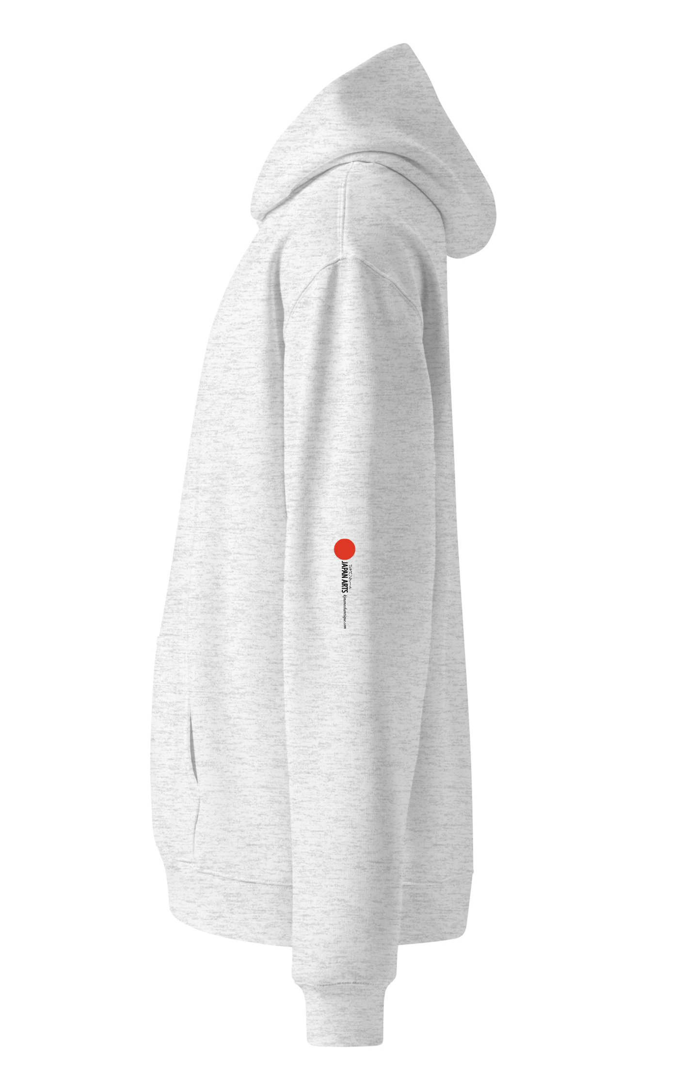 Boxy Fit Unisex Hoodie – Japan Arts calligraphy CHIKARA